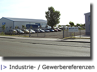 |> Industrie- / Gewerbereferenzen